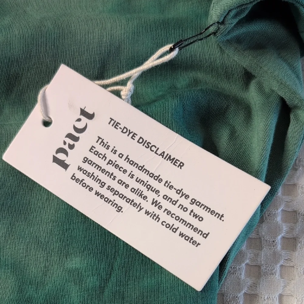 Pact Sage Green Tie Dye Dress - Picture 5 of 12